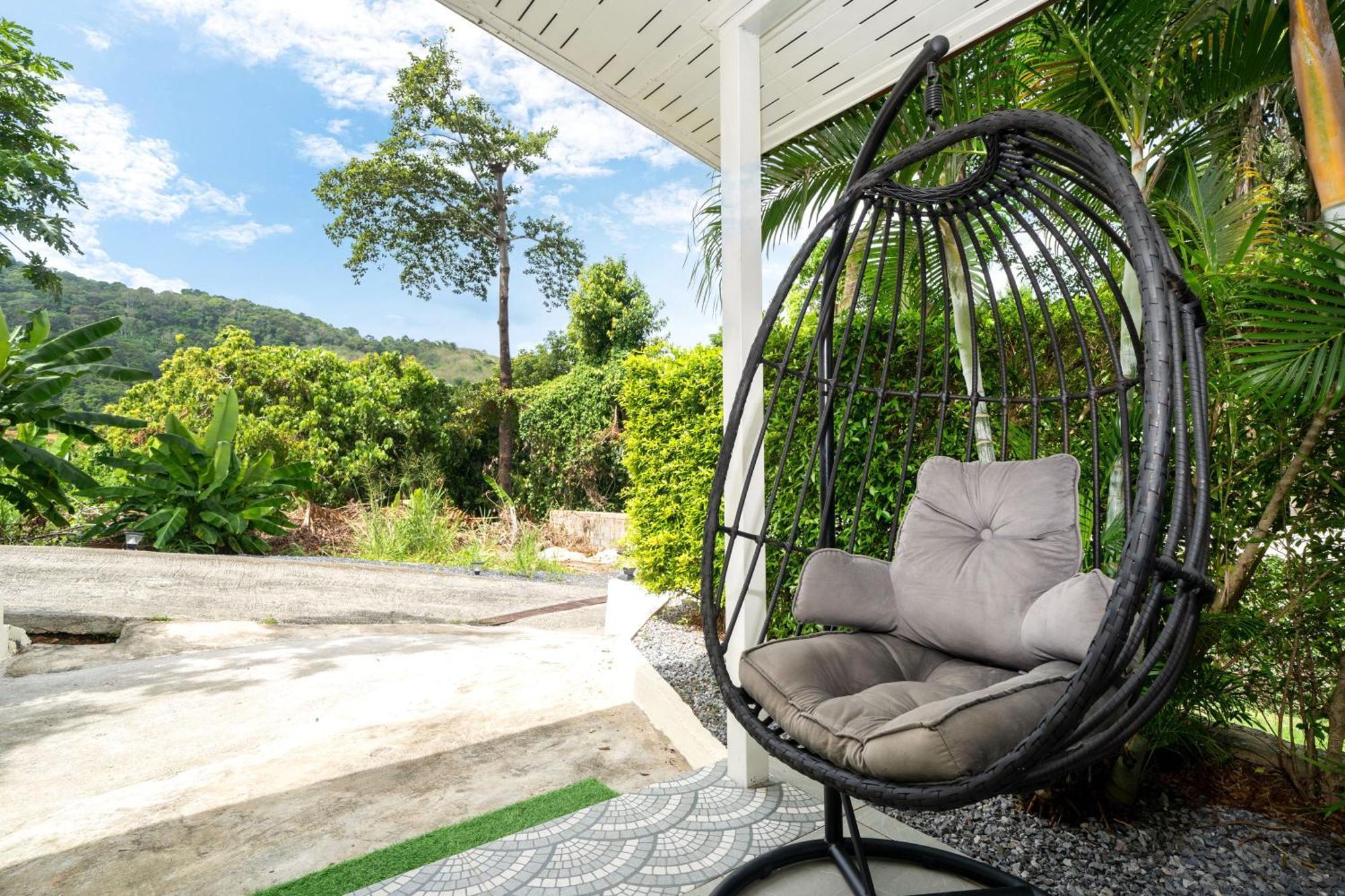Oxavia Garden Oasis In Nai Harn - Your Private Tropical Garden With 3 Cabins And Jacuzzi Rawai Esterno foto