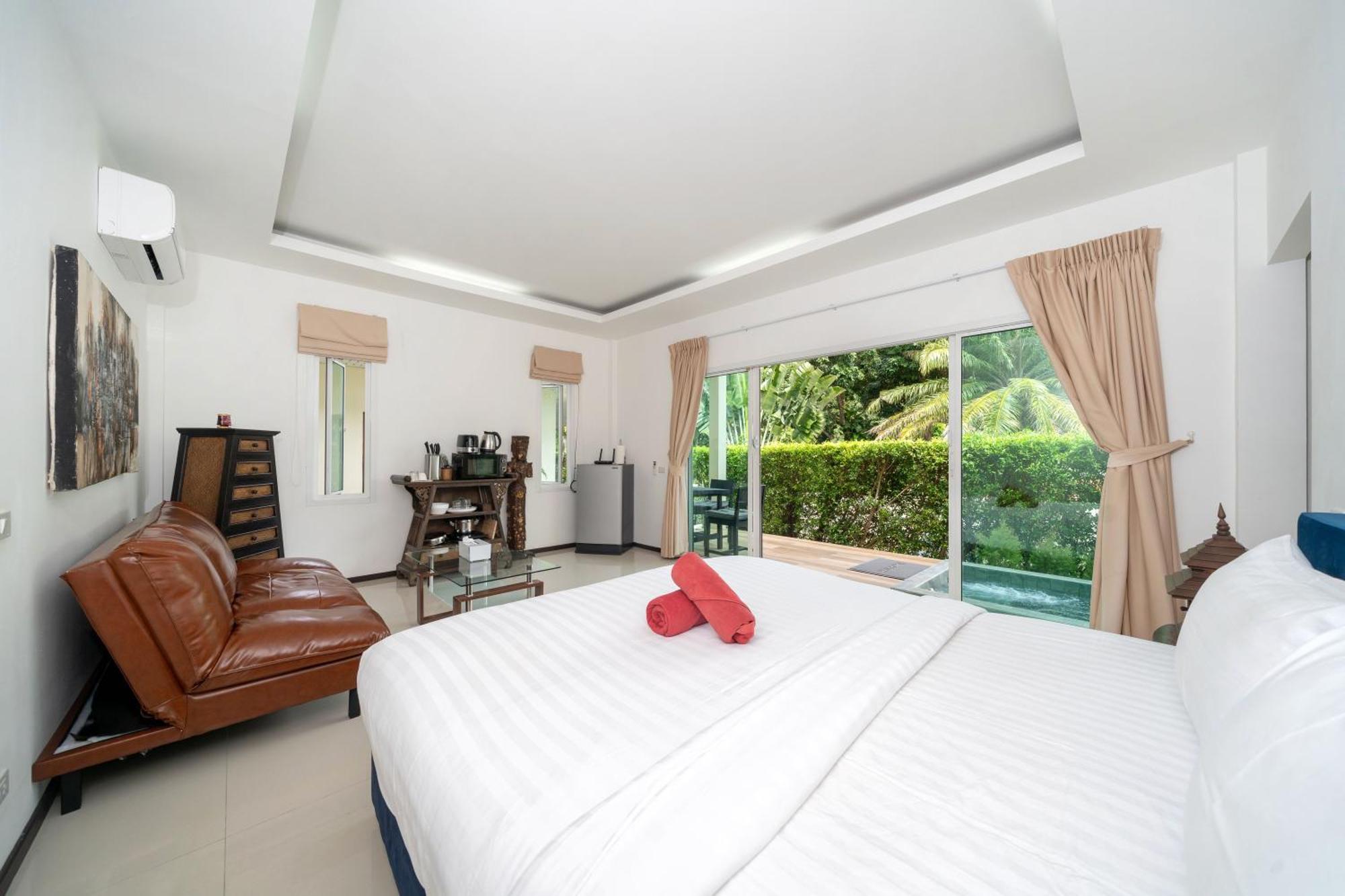 Oxavia Garden Oasis In Nai Harn - Your Private Tropical Garden With 3 Cabins And Jacuzzi Rawai Esterno foto