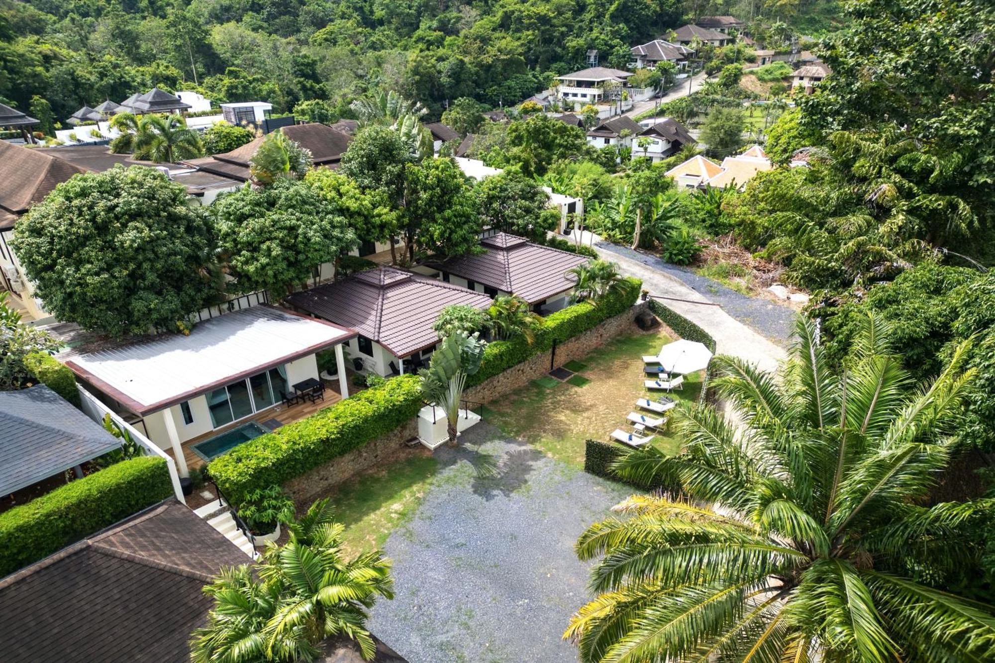 Oxavia Garden Oasis In Nai Harn - Your Private Tropical Garden With 3 Cabins And Jacuzzi Rawai Esterno foto
