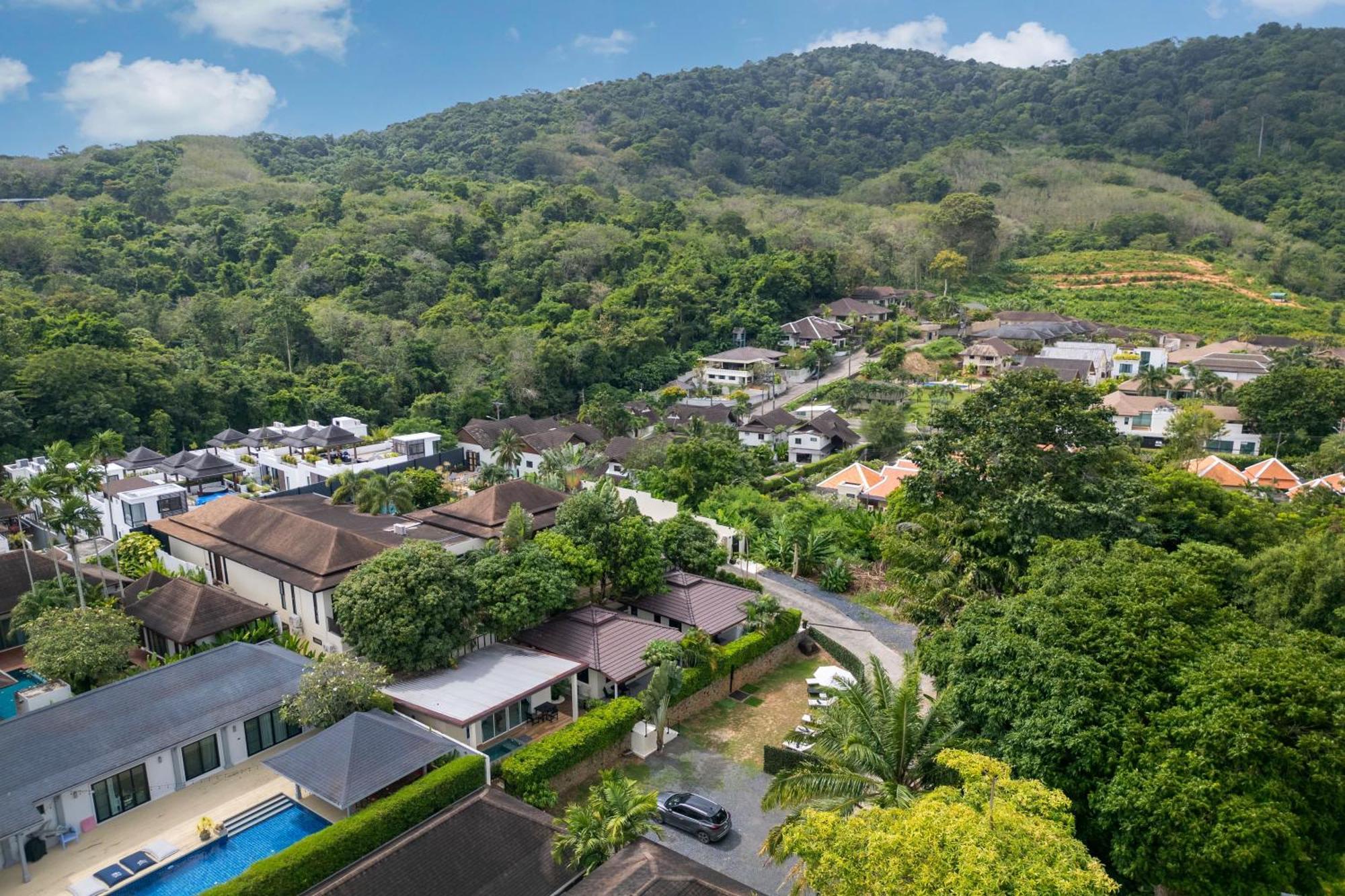 Oxavia Garden Oasis In Nai Harn - Your Private Tropical Garden With 3 Cabins And Jacuzzi Rawai Esterno foto